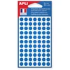 Image de Sac de 463 disques adhésis - 8mm - bleu