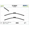 Image de Balai d'essuie-glace VALEO Silencio Xtrm VM464, 650/450mm, Avant, 2 Pièce