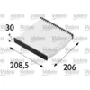 Image de Filtre d'habitacle (filtre à pollen) VALEO ESSENTIAL VALEO 698594