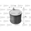 Image de Filtre d'habitacle (filtre à pollen) VALEO ESSENTIAL VALEO 715633