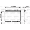 Image de Radiateur, refroidissement moteur VALEO 734338