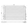 Image de Condenseur, climatisation VALEO 814035