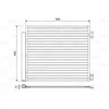 Image de Condenseur, climatisation VALEO 822559