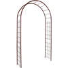 Image de Arche tube ROND20 treillage fer vieilli - 130x40x250 cm - Acier époxy