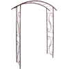 Image de Arche tube ROND20 pont fer vieilli - 148x40x207 cm - Acier époxy