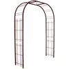 Image de Arche premium tube CAR25 treillage fer vieilli - 195x50x250 cm - Acier époxy