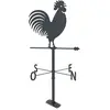 Image de Objet décoratif girouette coq Louis Moulin Gris 45x78,5 cm LM7011