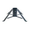 Image de Pied de sapin 4 pieds fer plat anthracite tube 11 cm