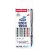 Image de Pochette de 5 stylos feutre à bille Uniball Eye UB157 - pointe métal fine - assortis