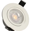 Image de Lot 3 Spots blanc encastrables Orientables RUBY Module 5W 400lm Blanc Chaud