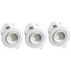 Image de Lot 3 Spots Encastres Blancs Orientables BIRDY, BBC, GU10, 5W, 3000K, 380lm
