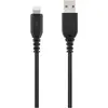 Image de TNB Câble Lightning USB-A Xtremwork pour appareils Apple - 1,5 m - Noir