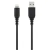 Image de Câble Lightning USB-A TNB Xtremwork pour appareils Apple - 1,5 m - Noir