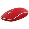 Image de TNB Souris sans fil silencieuse ambidextre Rubby - Rouge