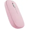 Image de TNB Souris sans fil ambidextre 2 en 1 Iclick - Bluetooth et dongle USB - Rose