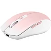 Image de TNB Souris sans fil rechargeable Gradient Dual Connect - Bluetooth et dongle USB-A - Rose