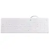 Image de Clavier Filaire TNB médical IP68 100% étanche - Connexion USB-A - AZERTY - Blanc