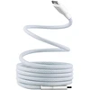 Image de TNB Câble USB-C vers USB-C avec gaine magnétique anti noeuds - 1,5 m - Bleu