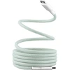 Image de TNB Câble USB-C vers USB-C avec gaine magnétique anti noeuds - 1,5 m - Vert