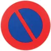 Image de Panneau interdiction de stationner diamètre 30 cm polystyrène antichoc