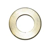 Image de Lot de 4 rondelles laiton brut, H.3 x L.25 x P.25 mm