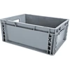 Image de VISO Bac de rangement norme Europe gerbable polypropylène - 15 L - Gris anthracite