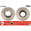 Image de Disque de frein TRW DF1005 avant, plein, 1 pièce