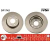 Image de Disque de frein TRW DF1742 avant, ventilé, 1 pièce