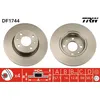 Image de Disque de frein TRW DF1744 avant, plein, 1 pièce