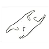 Image de Kit d'accessoires, plaquette de frein TRW PFK349