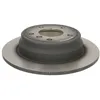 Image de Disque de frein TRW DF2768 arrière, plein, à haute teneur en carbone, 1 pièce