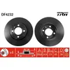 Image de Disque de frein TRW DF4232 avant, ventilé, 1 pièce