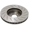 Image de Disque de frein TRW DF4862S avant, perforé, rainuré, à haute teneur en carbone, 1 pièce
