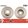 Image de Disque de frein TRW DF6003S avant, ventilé, à haute teneur en carbone, 1 pièce