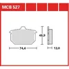 Image de Jeu de plaquettes de frein TRW MCB527