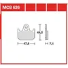 Image de Jeu de plaquettes de frein TRW MCB636