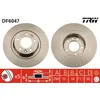 Image de Disque de frein TRW DF6047 arrière, plein, 1 pièce