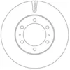 Image de Disque de frein TRW DF7827S avant, ventilé, 1 pièce