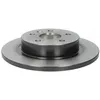 Image de Disque de frein TRW DF6340 arrière, plein, 1 pièce