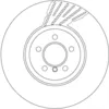 Image de Disque de frein TRW DF6613S avant, ventilé, à haute teneur en carbone, 1 pièce