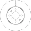 Image de Disque de frein TRW DF6794 avant, ventilé, 1 pièce