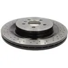 Image de Disque de frein TRW DF6835S arrière, perforé, rainuré, 1 pièce