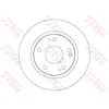Image de Disque de frein TRW DF6704 arrière, plein, à haute teneur en carbone, 1 pièce