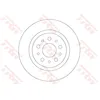Image de Disque de frein TRW DF6714 arrière, plein, 1 pièce