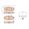 Image de Jeu de plaquettes de frein TRW GDB2227, avant