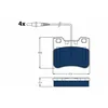 Image de Jeu de plaquettes de frein TRW GDB1031BTE, avant
