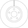 Image de Disque de frein TRW DF6810S avant, ventilé, 1 pièce