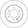 Image de Disque de frein TRW DF6961S, 1 pièce