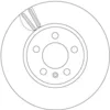 Image de Disque de frein TRW DF6964 avant, ventilé, 1 pièce