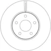 Image de Disque de frein TRW DF6975 avant, ventilé, 1 pièce